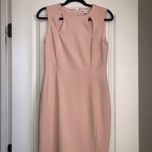 Blush pink Calvin Klein Dress size 8